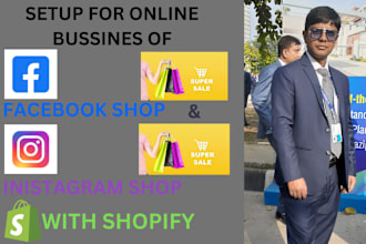 help you to setup facebook shop and instagram shop