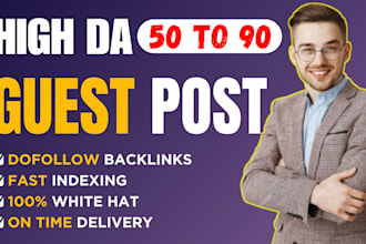do high da guest post with dofollow backlinks on authority websites