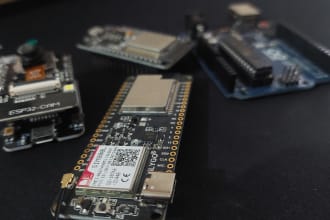 do programming for esp32, GSM, gps, mqtt, http, node red
