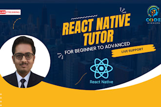 teach you react native application development