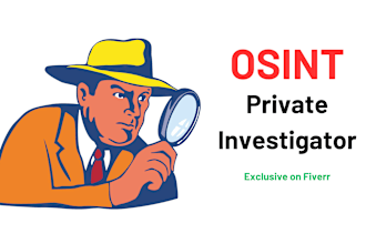 your private investigator on any target, detective and osint expert