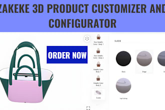 set up zakeke 2d customizer, 3d product configurator, kickflip in shopify pod