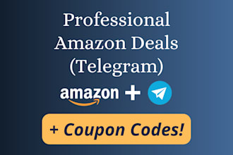 get you automatic amazon deals on your telegram channels