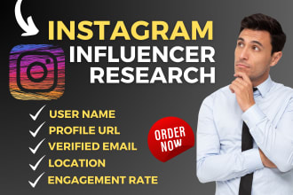 find the best instagram influencers for influencer marketing