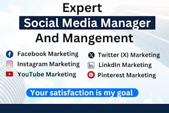 do your all social media marketing management with marketing strategy