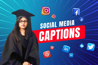 write engaging captions for instagram and facebook