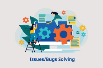 solve issues on the website
