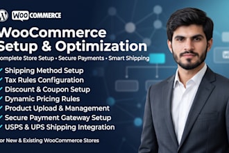 fix and setup woocommerce shipping , taxes, dynamic pricing rules