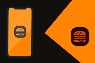 design unique and creative app icon and website icon
