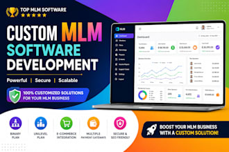 design and develop your MLM project with website