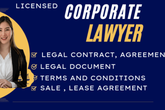 write legal documents,agreements, contract,nda,llc operating,terms and condition