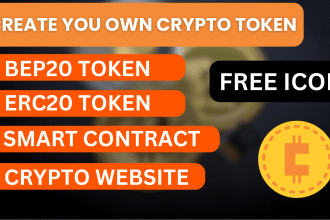 develop your custom bep20 , erc20 token and smart contract