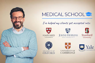 proofread and edit your med school personal statement and application