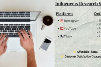 find the best instagram youtube tiktok influencers for influencer marketing