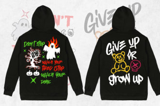 do grunge streetwear for your tshirt clothing and hoodie design