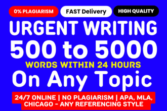 write 150 words on any topic with no plagiarism in 2 to 3 hours
