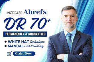 increase domain rating ahrefs dr with high quality SEO dofollow backlinks
