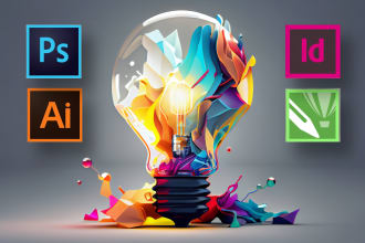 do any photo editing, vector illustration, indesign or coreldraw job