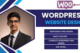 convert figma or PSD to wordpress, modern responsive website design
