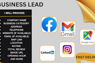 scrap google maps for business email and lead generation