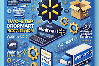 automate your walmart store, two step dropshipping and wfs setup
