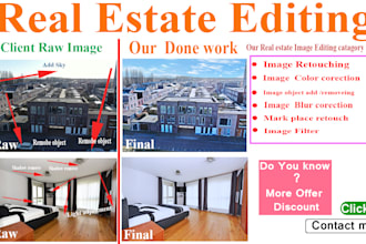 do amazing, real estate image editing, retouching, and color