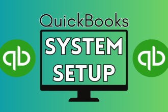 setup your bookkeeping with quickbooks online