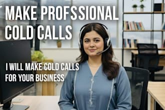 make professional cold calls for your business