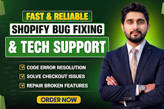 fix shopify bugs, errors and shopify store design