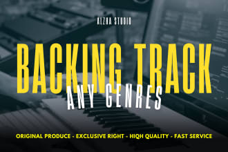 make backing tracks, karaoke or cover music in any genre