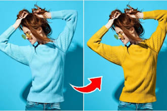color correction, recolor, color change any photo