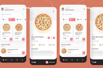 create website UI UX design and mobile app UI UX design using figma