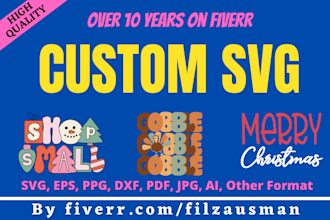 do high quality custom svg and vector tracing