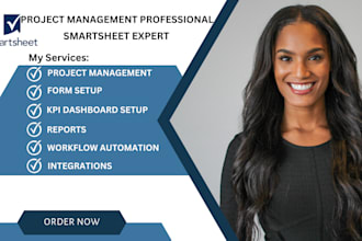 setup smartsheet automation kpi dashboard project management reports smartsheet