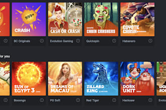build blackjack,baccarat,crash game,poker,p2e,bet app,crypto gamble site