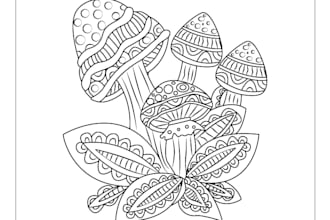draw christmas coloring pages