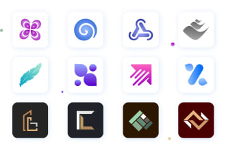 design minimal flat apps icon for android and IOS