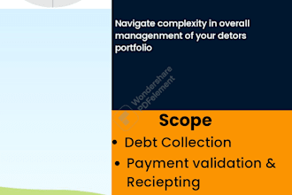 do debt collection, debtors reconciliation and sign off