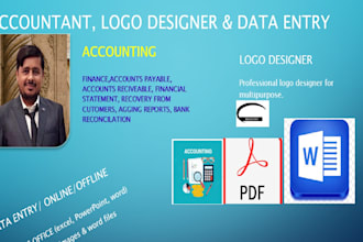 data entery accounting and logo designs