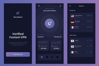 build high profitable VPN app with admin panel, open VPN and in app purchases