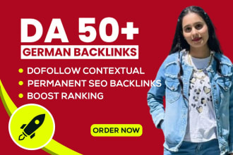 do SEO backlinks through german guest post high da german link building
