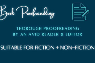 thoroughly proofread your book