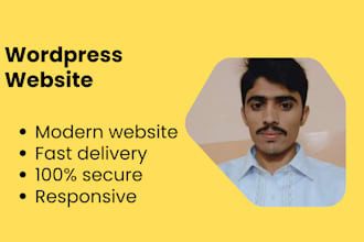 build and redesign modern website for your business