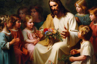 create christian art and biblical scenes with midjourney
