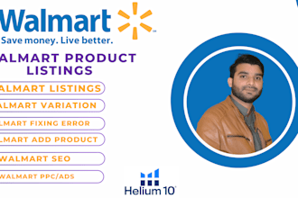 creat walmart listing, walmart add product, walmart errors, walmart catalog