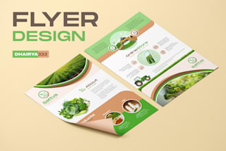 create a professional flyer design for your business