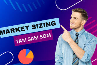 calculate market size, tam sam som for your business idea