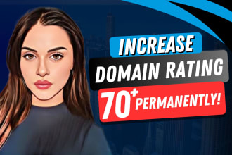 increase domain rating ahrefs DR using high authority white hat seo backlinks