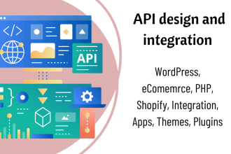 develop or integrate any API to your wordpress wix or woocommerce