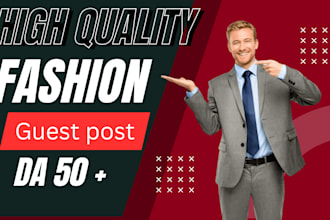high quality fashion guest post permanent dofollow backlink